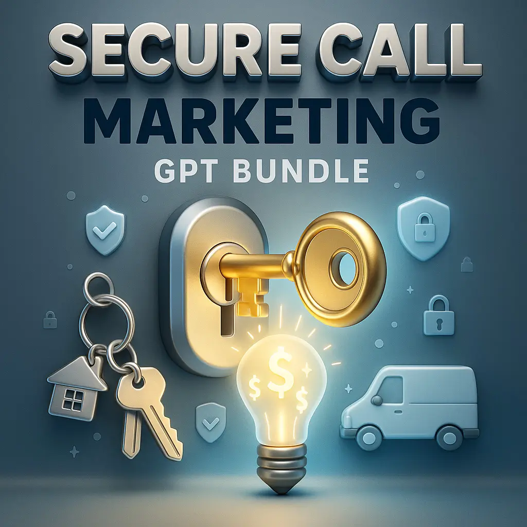 Secure Call Marketing GPT Bundle for Locksmith